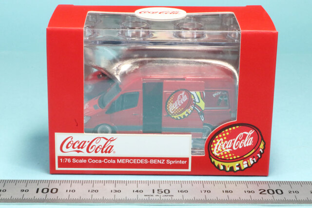 タイニー 約1/64 メルセデスベンツ スプリンター コカコーラ デリバリートラック　COKE013
