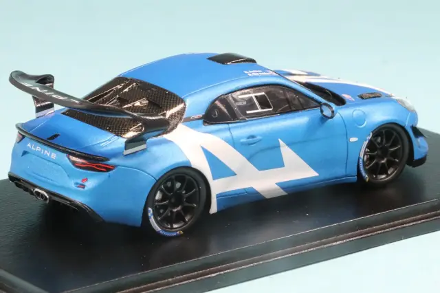 スパーク 1/43 アルピーヌ A110 モンブラン ラリー 2024