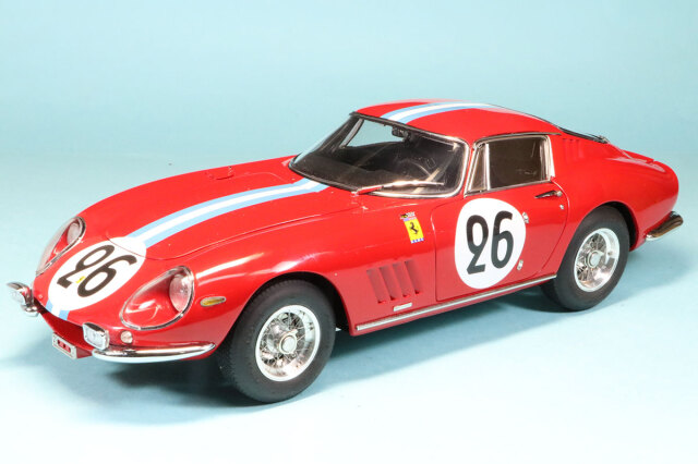 CMC 1/18 フェラーリ 275 GTB/C ルマン 1966, Biscaldi/Bourbon-Parme #26 M-199