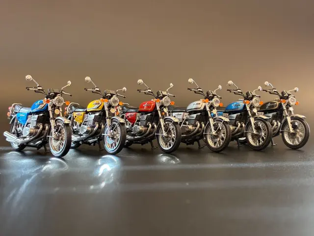 予約] KAGEROU ノンスケール 国産旧車 ミニチュアバイク サンハチマル