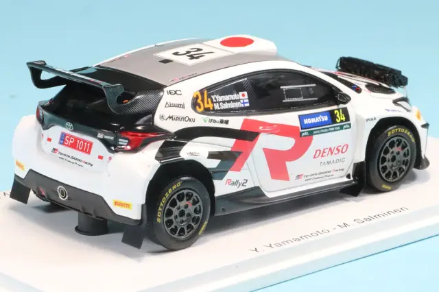 トヨタ スパーク ヤリス モデルカー 1/43 Toyota GR Yaris No.109 TOYOTA GAZOO ROOKIE Racing 24H