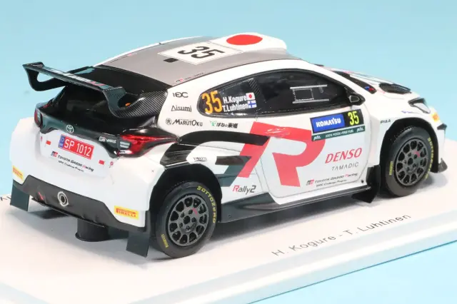 スパーク 1/43 トヨタ GR ヤリス ラリー2 スウェーデン 2024 No.35