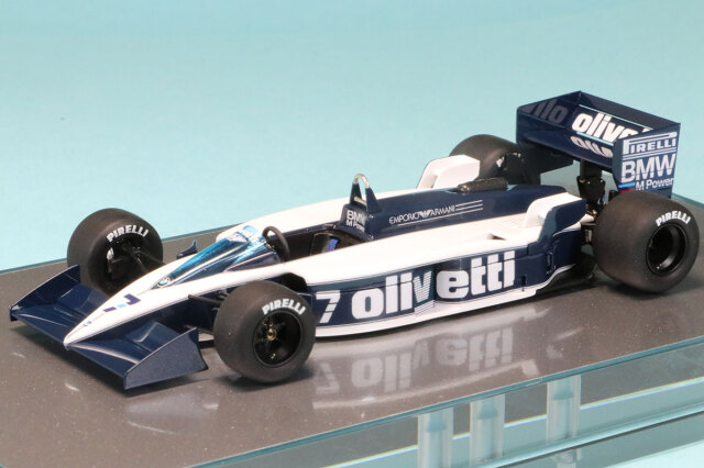 ロムファクトリー 1/43 ブラバム BMW BT55 F1 モナコGP 1986 R.パトレーゼ　RFTMK267P_TI