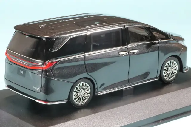 京商 1/43 LEXUS LM 500h グラファイトブラックガラスフレーク 4