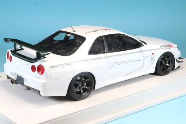 OTTO1/18 スカイライン R34 GT-R マインズ　限定2000台 OTTO Kyosho 1/18 NISSAN MINES SKYLINE R34 GT-R. – NIHOBBY 日