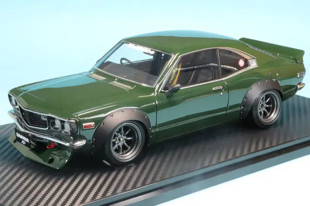 イグニッションモデル 1/18 マツダ サバンナ S124A セミワークス グリーン 　IG3729