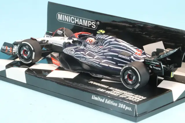 MINICHAMPS 角田裕毅 1/43 スクーデリア アルファタウリ限定816 autosport web shop / ミニチャンプス 1/43スケール