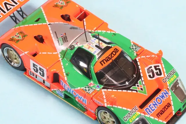 モーターヘリックス　MOTORHELIX 1/64 マツダ 787B 未開封 1/64 Motorhelix Mazda 787B #55 Diecast Car Model