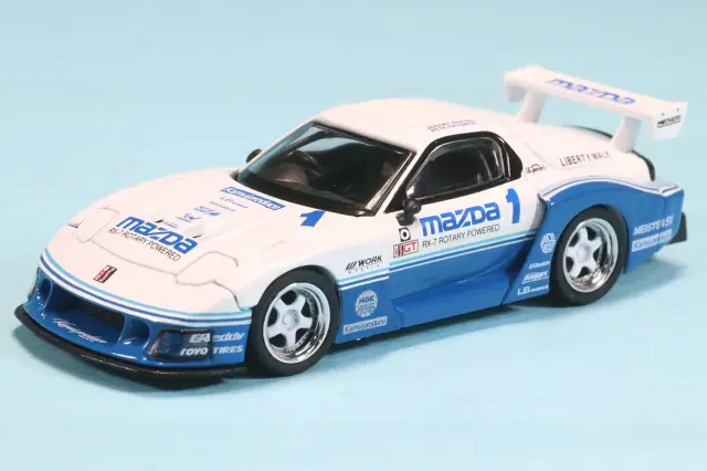 MINI-GT 1/64 マツダ RX-7 LB-Super Silhouette IMSA (右ハンドル)　MGT01011-R