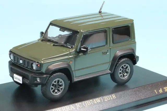 カーネル 1/43 スズキ ジムニー シエラ JC (JB74W) 2018 ジャングルグリーン　CN431818