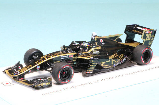 スパーク 1/43 インパル carenex TEAM IMPUL トヨタ TRD 01F No.20 SF19 スーパーフォーミュラー 2022 平川亮 限定500台　SJ121