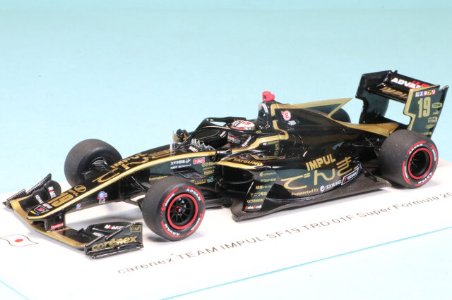 スパーク 1/43 インパル carenex TEAM IMPUL トヨタ TRD 01F No.19 SF19 スーパーフォーミュラー 2022 関口雄飛 限定500台　SJ120