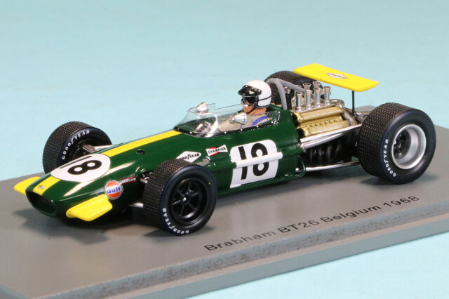 スパーク 1/43 ブラバム BT26 ベルギーGP 1968 J.ブラバム　S8311