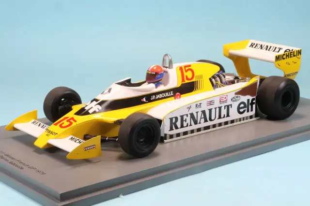 スパーク 1/18 ルノー RS11 フランスGP 1979 Winner J.P.ジャブイール　18S590