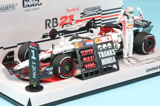 ミニチャンプス1/43 RedBull RB21 M.フェルスタッペン 日本GP ミニチャンプス 1/43 レッドブル F1 RB21 #1 フェルスタッペン