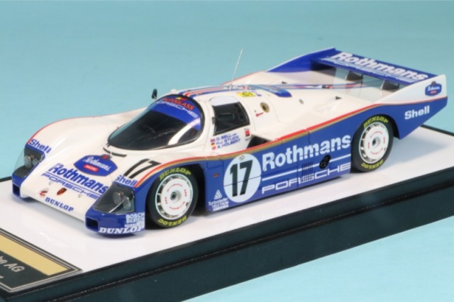 アイドロン/ヴィジョン 1/43 ポルシェ 962C “チーム ポルシェ” ルマン 24h 1987 No.17 ウィナー デカール加工品　VM046AS