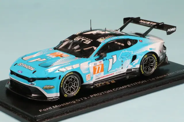 スパーク 1/43 フォード マスタング GT3 No.77 PROTON COMPETITION ルマン 2024　S9153