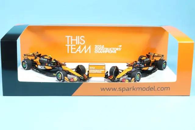 スパーク 1/43 マクラーレン MCL38 コンストラクターズタイトル