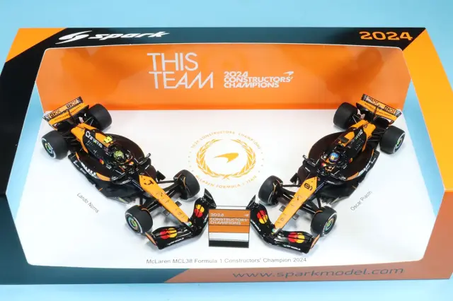 スパーク 1/43 マクラーレン MCL38 コンストラクターズタイトル