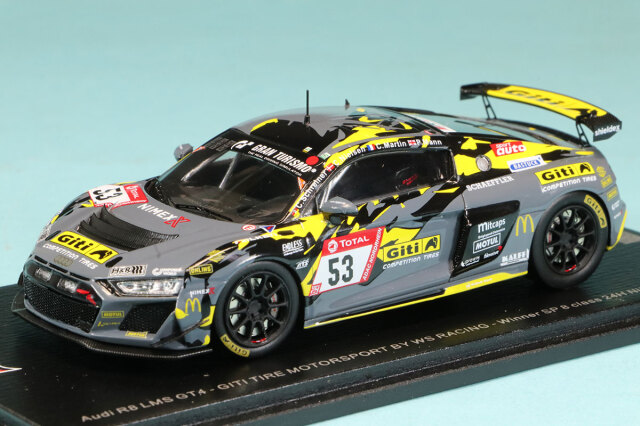 スパーク 1/43 アウディ R8 LMS GT4 ニュルブルクリンク 24h 2021 SP8クラス Winner No.53　SG771