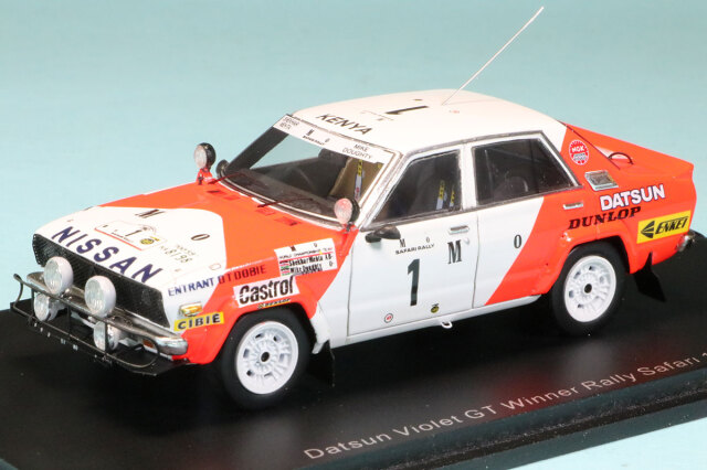 スパーク 1/43 ダットサン ヴァイオレット GT サファリラリー 1982 Winner No.1　S7770