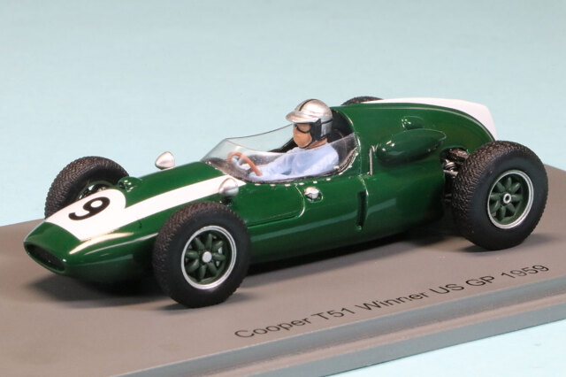  スパーク 1/43 クーパー T51 U.S.GP 1959 Winner B.マクラーレン　S8040