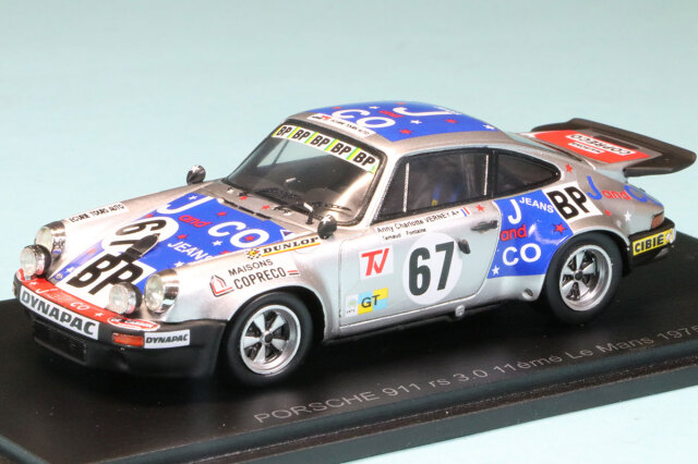 スパーク 1/43 ポルシェ 911 RS 3.0 ルマン 24h 1975 11th No.67　S9807
