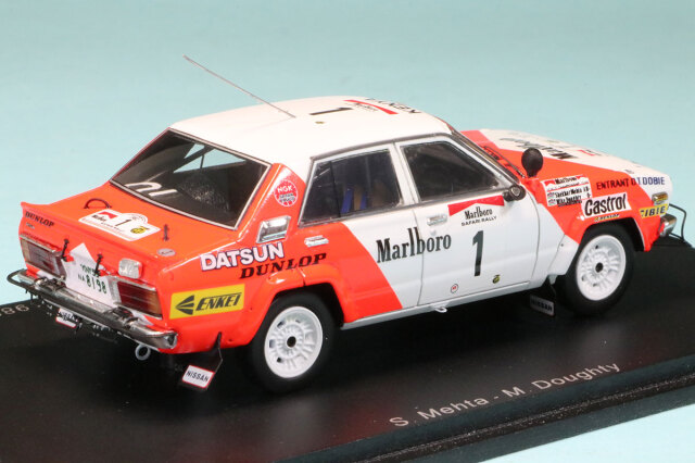 スパーク 1/43 ダットサン ヴァイオレット GT サファリラリー 1982 