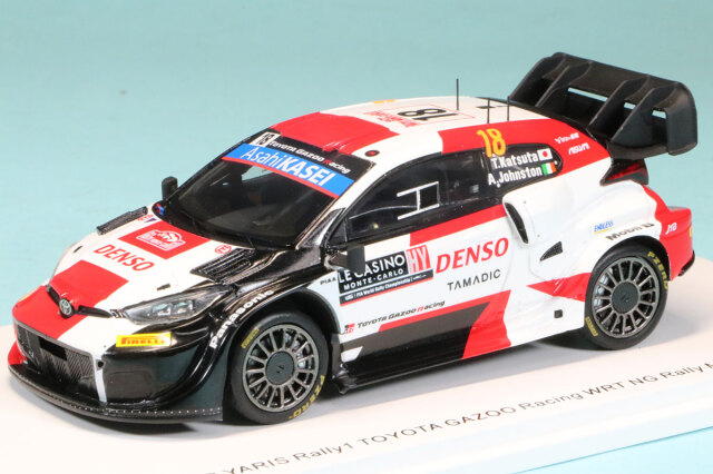 スパーク 1/43 トヨタ GR ヤリス ラリー1 モンテカルロラリー 2022 No.18　S6693