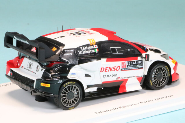 スパーク 1/43 トヨタ GR ヤリス ラリー1 モンテカルロラリー 2022 No