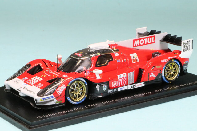 スパーク 1/43 グリッケンハウス 007 LMH グリッケンハウス Racing ルマン 24h 2022 4th O.Pla/R.Dumas/L-F.Derani No.708　S8613