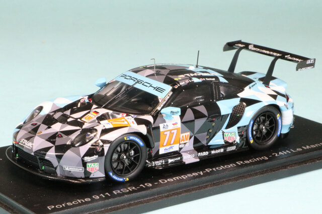 全3色/黒/赤/ベージュ スパーク1/43 ポルシェ 911 RSR ルマン2016 No