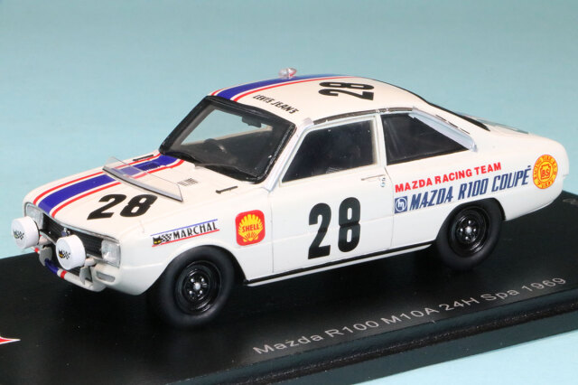 スパーク 1/43 マツダ R100 M10A スパ 24h 1969 No.28　SB491