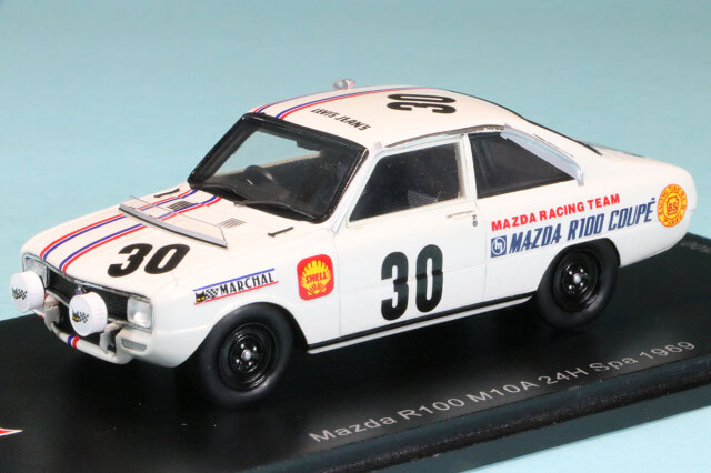 スパーク 1/43 マツダ R100 M10A スパ 24h 1969 No.30　SB493