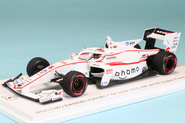 スパーク 1/43 ドコモ TEAM DANDELION RACING ホンダ M-TEC HR417E No.6 SF19 スーパーフォーミュラー 2022 大津弘樹 限定500台　SJ115