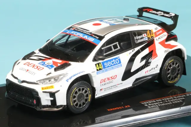 ラリージャパン2024 会場限定 1/43 GRヤリスWRT #18勝田貴元 ラリー ジャパン会場限定 1/43 GRヤリス #18勝田貴元サイン入り