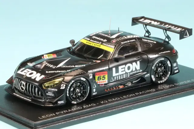 スパーク 1/43 LEON RACING LEON PYRAMID AMG スーパーGT 2025 GT300 No.65 蒲生尚弥 / 菅波冬悟　43SGT25065