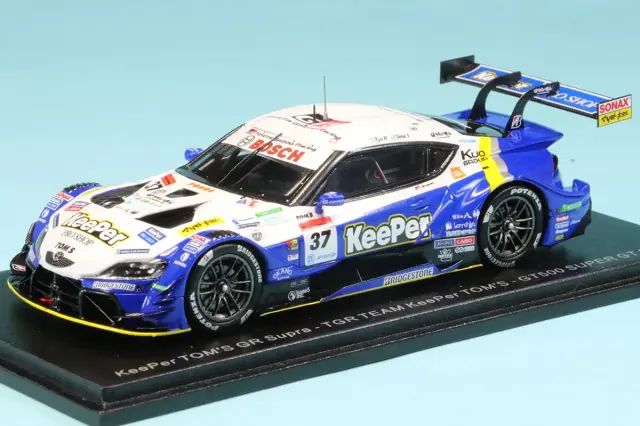スパーク 1/43 キーパー トムス トヨタ GR スープラ スーパーGT