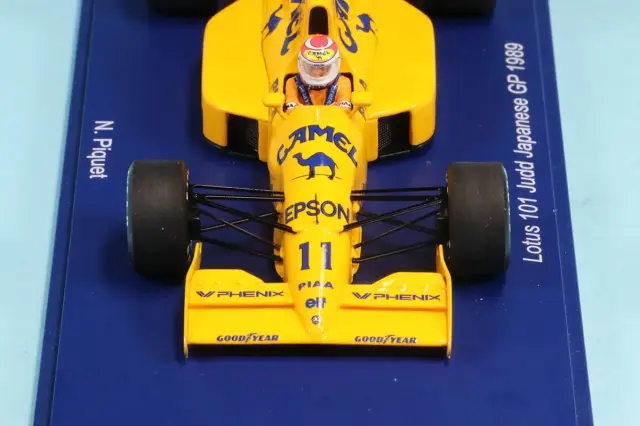 絶版 1/43 スパーク　ロータス　ジャッド　 日本GP4位　1989 N.ピケ 絶版 1/43 スパーク ロータス ジャッド 日本GP4位 1989 N.ピケ