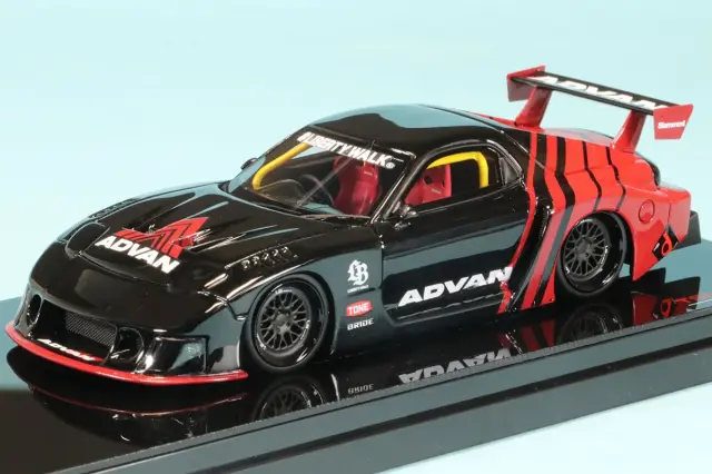 トゥルースケールモデル 1/43 マツダ RX-7 LB-Super Silhouette Advan　TSMV0026