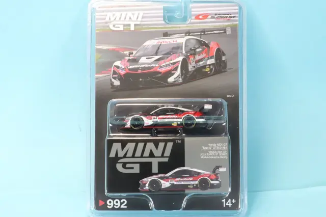 MINI-GT 1/64 モデューロ ホンダ NSX-GT スーパーGT 202 GT500 No.64　MGT00992-BL
