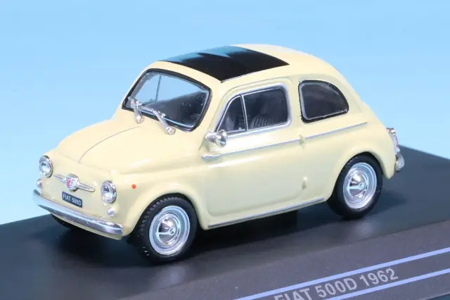 ファースト43 1/43 フィアット 500Ｄ 1962 ライトイエロー　F43-180