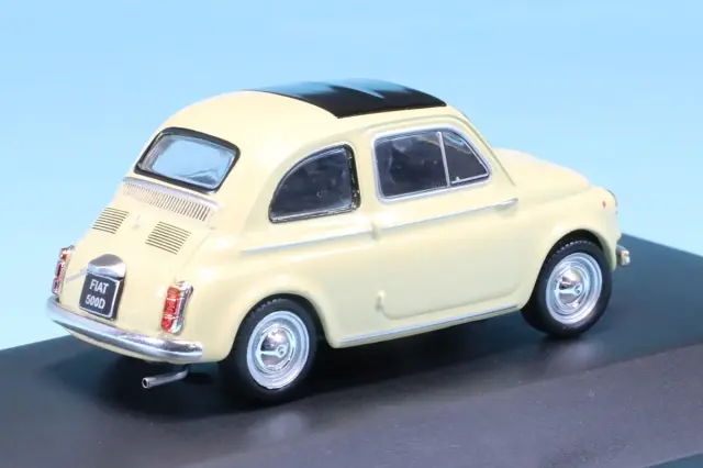 ファースト43 1/43 フィアット 500D 1962 ライトイエロー F43-180