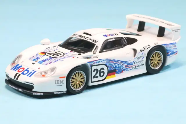 タイニー×スパーキー 1/64 ポルシェ 911 GT1 Evo ルマン 1997 No
