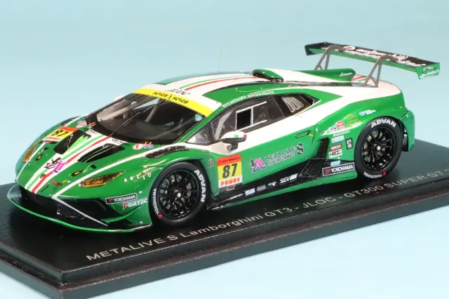 スパーク 1/43 JLOC METALIVE S ランボルギーニ GT3 スーパーGT 2025 GT300 No.87 松浦孝亮 / 坂口夏月　43SGT25087