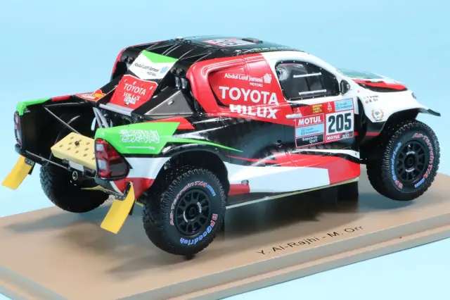 スパーク 1/43 トヨタ ハイラックス ダカールラリー 2022 No.205 3rd