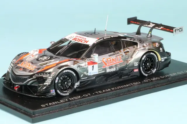 スパーク 1/43 スタンレイ ホンダ NSX-GT スーパーGT GT500 2021 No.1 山本尚貴 / 牧野任祐　SGT120
