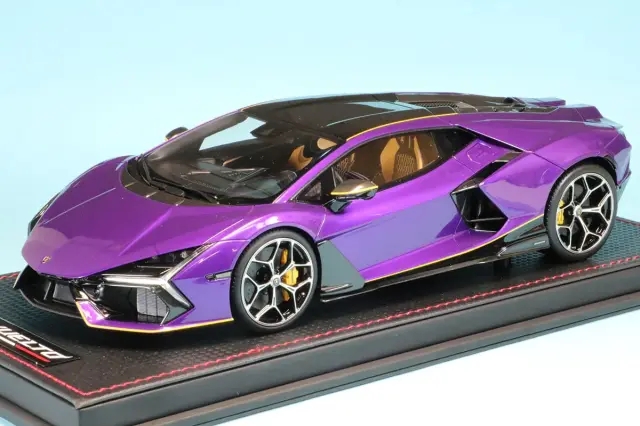 MRコレクション 1/18ランボルギーニ テメラリオ 2024 パープル　LAMBO062F