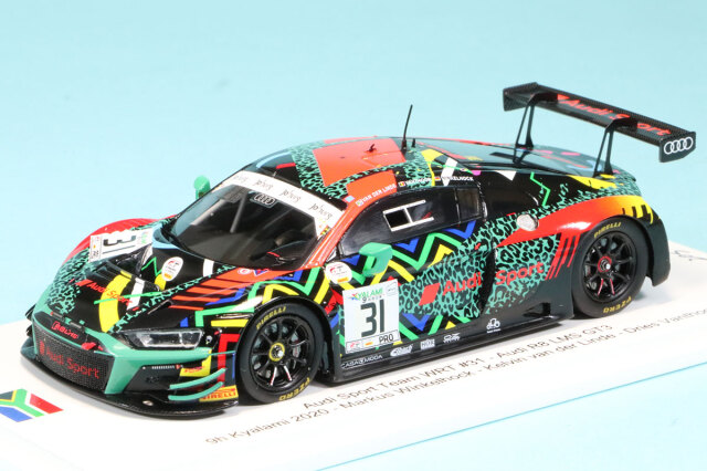 Frank's Modellautoecke特注スパーク  1/43 アウディ R8 LMS GT3 キャラミ 9h 2020 No.31 アウディスポーツチームカーコレクション　FF006