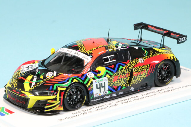 Frank's Modellautoecke特注スパーク  1/43 アウディ R8 LMS GT3 キャラミ 9h 2020 No.44 アウディスポーツチームカーコレクション　FF008